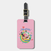 Étiquette À Bagage LOONEY TUNES™ - That's All Folks ! Pride Bullseye (Devant Vertical)