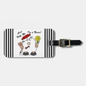 Étiquette À Bagage Lord Aidez-moi Je suis infirmière (Devant horizontal)