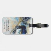 Étiquette À Bagage Los Mares (Dos horizontal)