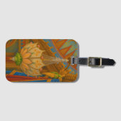 Étiquette À Bagage Lotus Light - Pavilion Royal Chandelier Imprimer (Devant Horizontal)