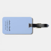 Étiquette À Bagage Loup gris HowlingColorado (Dos horizontal)