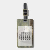 Étiquette À Bagage Loutre mignonne de bébé (Devant Vertical)