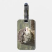 Étiquette À Bagage Loutre mignonne de bébé (Dos Vertical)