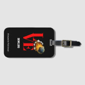 Étiquette À Bagage Love Bowling Sports personnalisés (Devant Horizontal)