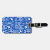 Étiquette À Bagage Love Notes from the Sea Seashell Ocean Beach (Devant horizontal)