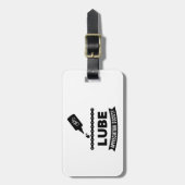 Étiquette À Bagage Lube Appreciation Society Cycling (Devant Vertical)