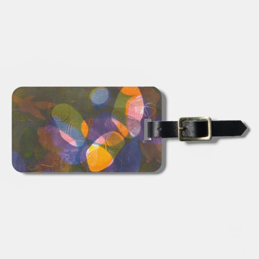 Étiquette À Bagage Lucioles I (Devant horizontal)