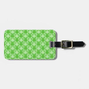 Étiquette À Bagage Lucky Shamrock