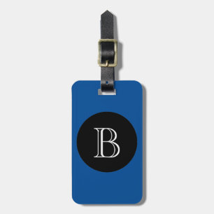 ÉTIQUETTE À BAGAGE LUGGAGE/BAG CHIC TAG_156 BLUE/BLACK/MONOGRAM
