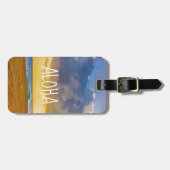 Étiquette À Bagage Lumahai Beach, Kauai, Hawaii - Aloha (Devant horizontal)