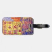 Étiquette À Bagage lumière de canal de Venise (Dos horizontal)