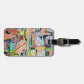 Étiquette À Bagage Lumière de soirée (Devant horizontal)