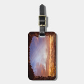 Étiquette À Bagage Lumière de ville (Devant Vertical)