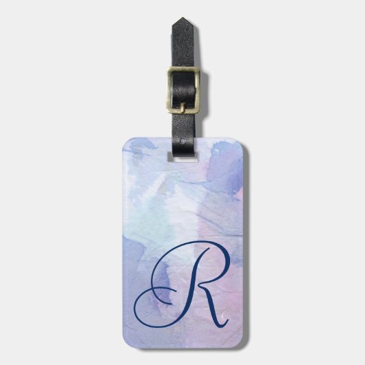 Étiquette À Bagage Lumières du nord II (Devant Vertical)