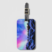 Étiquette À Bagage Lumières rêvées (Devant Vertical)