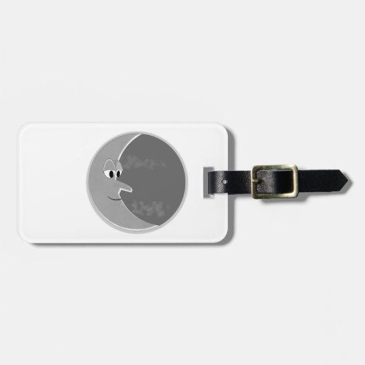 Étiquette À Bagage Luna (Devant horizontal)