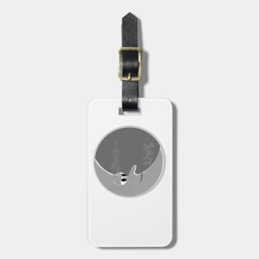 Étiquette À Bagage Luna (Devant Vertical)