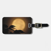 Étiquette À Bagage Lune d'automne (Devant horizontal)