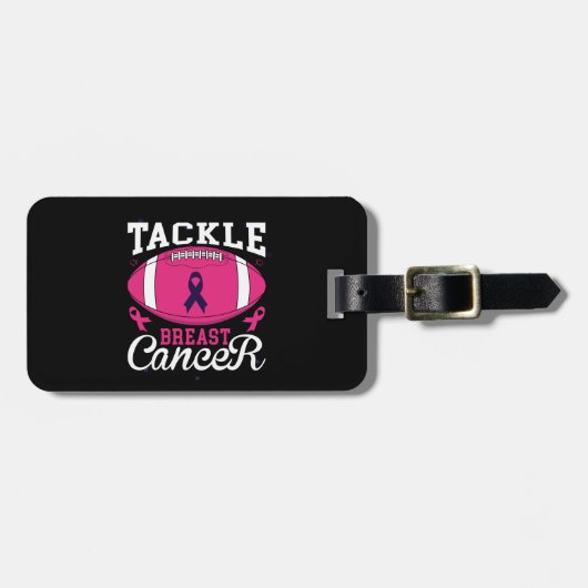 Étiquette À Bagage lutter contre le cancer du sein (Devant horizontal)