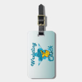 Étiquette À Bagage Lutter le poussin #7 (Devant Vertical)