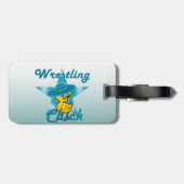 Étiquette À Bagage Lutter le poussin #7 (Dos horizontal)