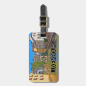 Étiquette À Bagage Luxembourg (Devant Vertical)