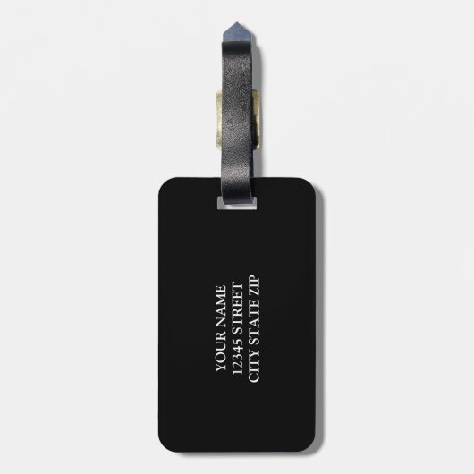 Étiquette À Bagage M. et Mme faits sur commande étiquettes de bagage (Dos Vertical)