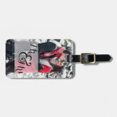 Étiquette À Bagage M. et Mme Newlyted Photo Mariage Ring (Devant horizontal)