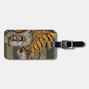 Étiquette À Bagage M. Tipps Steampunk Cat Fairy