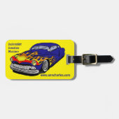 Étiquette À Bagage Mabel Mercury d'Ann Charles (Devant horizontal)