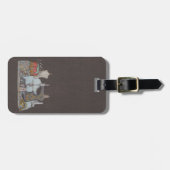 Étiquette À Bagage Machine à coudre actionnée à la main (Devant horizontal)