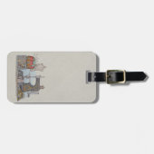 Étiquette À Bagage Machine à coudre actionnée à la main (Devant horizontal)