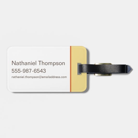 Étiquette À Bagage Machine de mystère Van Floral Graphisme (Dos horizontal)