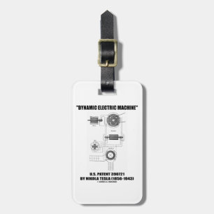 Étiquette À Bagage Machine électrique dynamique U.S. Patent Nikola Te