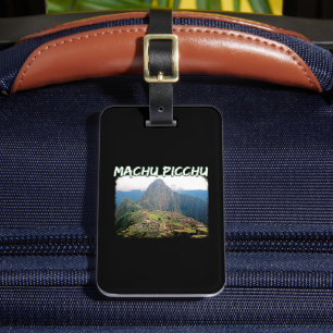 Étiquette À Bagage Machu Picchu Pérou - Montagne Huayna Picchu