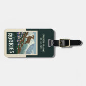 Étiquette À Bagage Macy's Flower Show|Rockies (Devant horizontal)