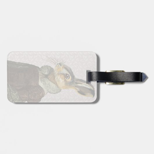 Étiquette À Bagage Madame Hare (Dos horizontal)