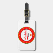 Étiquette À Bagage Madrid (Devant Vertical)