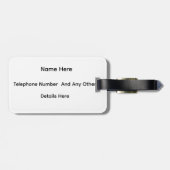 Étiquette À Bagage Magical Cat (Dos horizontal)