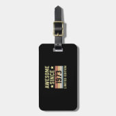 Étiquette À Bagage Magnifique Depuis 1973 Anniversaire (Devant Vertical)