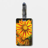 Étiquette À Bagage Magnifique Gazania (Dos Vertical)