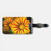 Étiquette À Bagage Magnifique Gazania (Dos horizontal)
