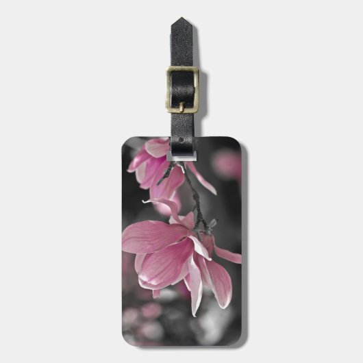 Étiquette À Bagage Magnolia (Devant Vertical)