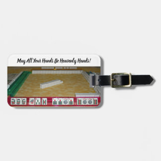 Étiquette À Bagage Mahjong Heavenly Hand Luggage Tag