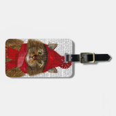 Étiquette À Bagage Maine Coon (Devant horizontal)