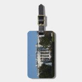 Étiquette À Bagage Maison Blanche de Noël pour les vacances Washingto (Devant Vertical)