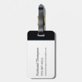 Étiquette À Bagage MAISON DU DRAGON | Maison Velaryon Sigil (Dos Vertical)