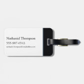 Étiquette À Bagage MAISON DU DRAGON | Maison Velaryon Sigil (Dos horizontal)