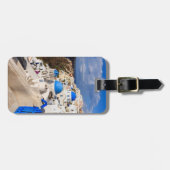 Étiquette À Bagage Maisons grecques traditionnelles (Devant horizontal)