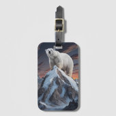 Étiquette À Bagage Majesté de l'Arctique (Devant Vertical)